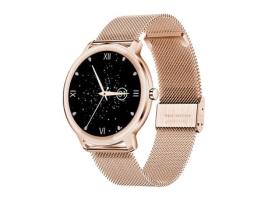 Smartwatch LEMFO R18 Dourado Ultra Fino em Português