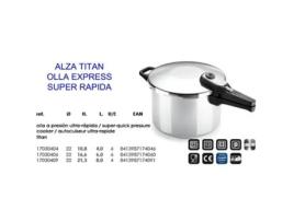 Alza titan olla expres super rapida 6 litros 17030406