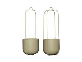 Conjunto de 2 Painelas Suspensas HUBSCH Interior Lotus