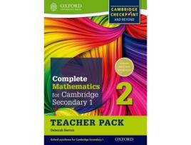 Livro complete mathematics for cambridge lower secondary teacher pack 2 (first edition) de deborah barton (inglês)