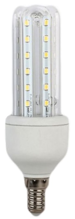 Lampada LED E14 3U 220V 7W Branco Q. 3000K 595Lm