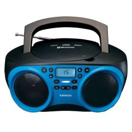 Rádio Portátil SCD 501 c/ Leitor de CDs / MP3 e Bluetooth (Azul) - 