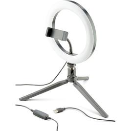Tripé + Ring Light  para Smartphone