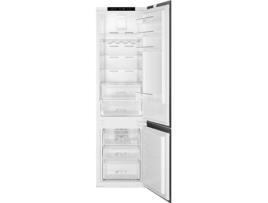 Frigorífico Combinado Encastre SMEG C8194TNE (No Frost - 193.5 cm - 284 L - Branco)