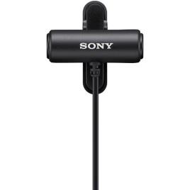 Microfone Sony Lapela Estéreo - Preto
