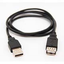 Cabo USB 2.0 AM-AF Tech Fuzzion 2m