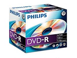 PHILIPS DVD-R 120MIN 4,7GB 16x - DM4S6J10C