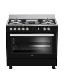 Fogão a Gás (1WOK) Forno Multifunções Calasse A 90X60CM Preto