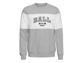 Sweatshirt para Unisexo BALL (XL - Algodão - Cinzento)