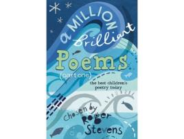 Livro a million brilliant poems de roger stevens (inglês)