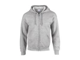 Sweatshirt para Homem GILDAN (L - Algodão - Cinzento)