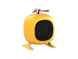 Aquecedor Pequeno Forma de Helicóptero KNLLVZN Amarelo