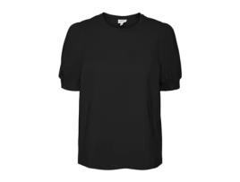 T-shirt para Mulher VERO MODA (L - Preto)