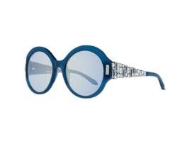 Óculos de Sol ATELIER SWAROVSKI STF SK0162-P 55 90X Plástico Mulher (Azul)