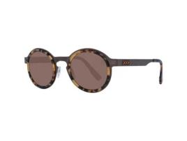 Óculos de Sol ZEGNA COUTURE STF ZC0006 49 38M Titanium Plástico Homem (Castanho)