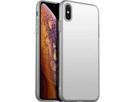 Capa iPhone XS Max WISETONY Kaiqimi-169 Prateado