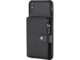 Capa iPhone XR WISETONY Kaiqimi-726 Preto