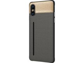 Capa iPhone X, XS WISETONY Jinuoshuma-160 Dourado