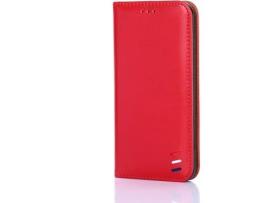 Capa iPhone X, XS WISETONY Keyunfei-184 Vermelho