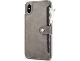 Capa iPhone XS WISETONY Xinluoshi-44 Cinza