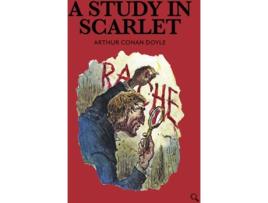 Livro A Study In Scarlet de Arthur Conan Doyle (Inglês)