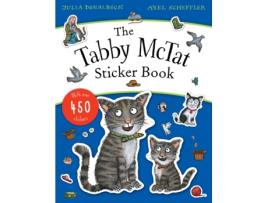 Livro the tabby mctat sticker book de julia donaldson (inglês)