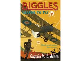 Livro biggles learns to fly de w e johns (inglês)
