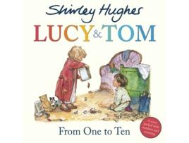 Livro lucy tom from one to ten de shirley hughes (inglês)