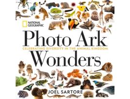 Livro photo ark wonders de joel sartore (inglês)