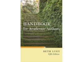 Livro handbook for academic authors de beth luey (inglês)