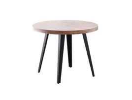 Mesa de Refeição DUEHOME (Multicor - Madeira, Metal - 100 cm x 76 cm x)