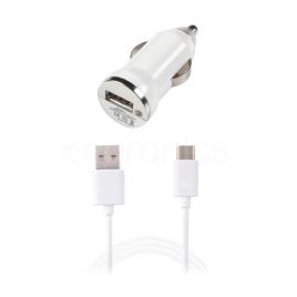 Carregador Isqueiro 12V Tech Fuzzion USB Type-C