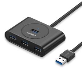 Hub  Cr113 4 Portas Usb 3.0 0.5m Preto