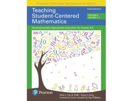 Livro teaching student-centered mathematics de john van de walle,karen karp,louann lovin,jennifer bay-williams (inglês)