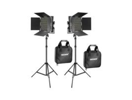 Softbox NEEWER 2 Iluminadores Led Cri 97+ 3200 a 5600K 660Led