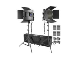 Softbox NEEWER Iluminadores Led Cri 97+ 3200 a 5600K com Baterias Incluídas