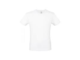 T-shirt para Homem B&C (5XL - Algodão - Branco)