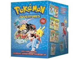 Livro PokÉmon Adventures Red & Blue Box Set de Hidenori Kusaka