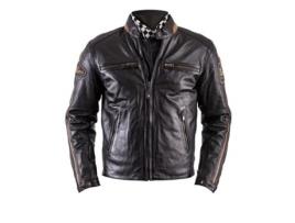 Casaco para Homem HELSTONS (M - Couro - Castanho)