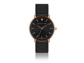 Relógio para Mulher ISABELLA FORD (36 mm - Malha - Preto)