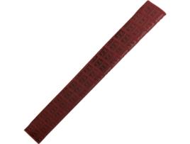 IBS Super Grip Velvet Rectângulo 30 cm vermelho