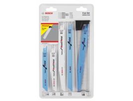Conjunto de 6 Lâminas de Serra BOSCH Sabre Demolição