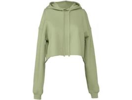 Sweatshirt para Mulher BELLA + CANVAS (M - Algodão - Verde)