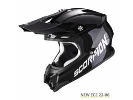 Capacete de motocicleta Scorpion VX-16 Evo Air Solid ECE 22-06