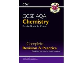 Livro gcse chemistry aqa complete revision & practice includes online ed, videos & quizzes de cgp books (inglês)