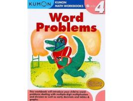 Livro grade 4 word problems de kumon (inglês)