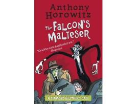 Livro the diamond brothers in the falcon's malteser de anthony horowitz (inglês)