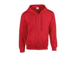 Sweatshirt para Homem GILDAN (L - Algodão - Vermelho)