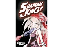 Livro shaman king omnibus 2 (vol. 4-6) de hiroyuki takei (inglês)