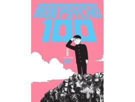 Livro mob psycho 100 volume 6 de one (inglês)